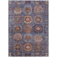 thumbnail image 2 of Addison Rugs Chantille Indoor/Outdoor Traditional Medallions Denim Machine Washable Rectangle Rug, 5' x 7'6", 2 of 8