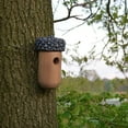 thumbnail image 2 of Wooden Acorn Bird House for Outdoors, Garden, Backyards, Patios and Lawns, 2 of 4