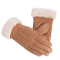 thumbnail image 1 of Guantes de invierno para mujer Guantes de gamuza cálidos de invierno para mujer con pantalla táctil yeacher Guantes, 1 of 7