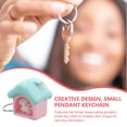 thumbnail image 3 of Hytrove Llavero Con Unicornio Casa Colgante Creativo Para O Rosa, 3 of 8