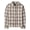 Plaid Moose Trail, variant on Boys Long Sleeve Plaid Flannel Button Up Shirt, Sizes XS-XXL
