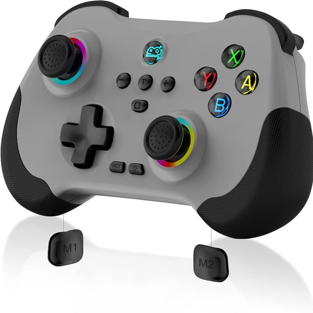Wireless Mobile Gaming Controller - Compatible With IPad/iPhone/Tablet, Cloud Remote Joystick For IOS/Android, Features Macro Buttons, Hall-Rocker, Hall-Trigger - Starry Star Edition