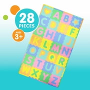 Play Day Alphabet Foam Mat, 28 Pieces