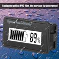 thumbnail image 1 of Battery Capacity Voltage Meter, GY-6H Battery Power Display Battery Capacity Voltage Meter for 12-48V  Battery Capacity Indicator Tester Voltmeter, 1 of 7