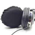 thumbnail image 2 of Stretch Headphone Cover 4Pcs Black Washable Sweat-Absorbent Ear Pad Covers for Phone, 2 of 5