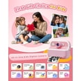 thumbnail image 4 of Bravokids Kids Camera Instant Print,1080P Kids Instant Cameras, Christmas Birthday Gifts for Girls Boys Age 3-12, Toddler Digital Cameras for 3 4 5 6 7 8 9 10 Year Old Girl, 4 of 10