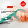 thumbnail image 2 of Biezeib Twin-Line Dental Floss Picks Advanced Whitening and Dual Action Flossing High Toughness Toothpicks Sticks, 2 of 6