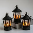 thumbnail image 5 of LYU Electronic Candle Light Multi-patterns Battery Powered Safe Waterproof Portable Scene Layout Warm Lighting Halloween Christmas Party Desktop LED Lantern Lamp for Indoor, 5 of 8
