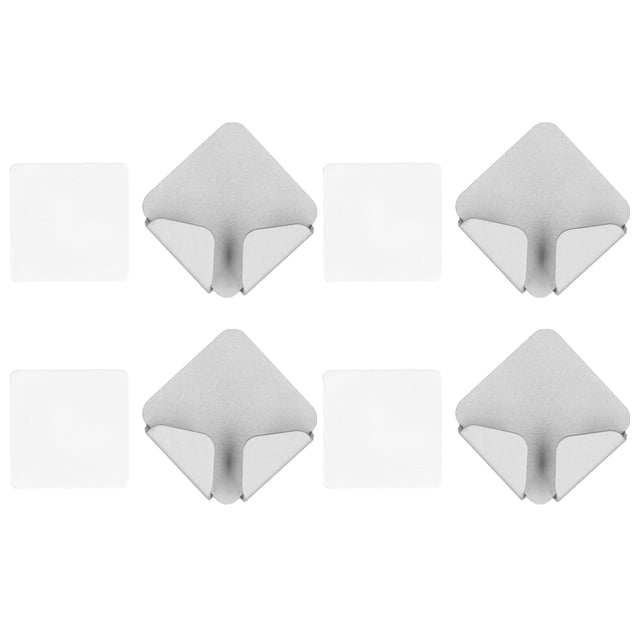 Organizador de enchufes, 4 piezas, enchufe de alimentación sin perforar, organizador de enchufes montado en la pared, estante de enchufes de alimentación, los mejores materiales