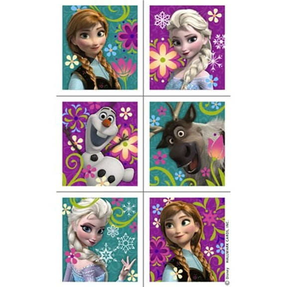 hallmark frozen stickers (4 sheets)