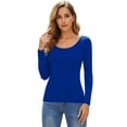 thumbnail image 1 of Blusas Mujer Manga Larga Interior Térmico Invierno Dama UNITALLA, 1 of 6
