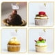 thumbnail image 3 of 15 unids cucharadas de cucharada toppers niños cumpleaños baby shower fiesta decoración de postre, 3 of 7