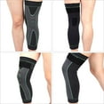 thumbnail image 4 of Nylon Outdoor Running Compression Sleeve Pad Arthritis Pain Relief Leg Warm Sleeve Knee Support Protector Knee Pads L GENERAL NO BANDAGE, 4 of 8