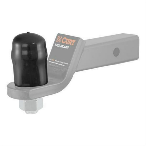 CURT 21810 Black Rubber Trailer Hitch Ball Cover, 25/16Inch Diameter