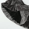 thumbnail image 5 of WOYY Big Girls Layered Skirt Woolen High Waisted A-Line Skirt, Sizes 1-14, 5 of 8