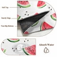 thumbnail image 2 of Summer Watermelon Round Rug 5ft Washable Circle Kitchen Rugs Non Slip Modern Tropical Fruit Watercolor Large Area Rug Indoor Floor Carpet for Bedroom Living Room Home Office Dining Room Nursery, 2 of 8