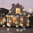 thumbnail image 3 of Proyector de luces de Navidad para exteriores, proyector de nieve LED, luces de Navidad, luces de Navidad giratorias impermeables, proyector de exteriores para fiestas de Navidad, regalos de vacaciones de invierno (regulaciones de EE. UU.) Sincero Electrónica, 3 of 5