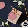 thumbnail image 5 of Inkdotpot Pack Of 50 Real Rose Gold Foil Paper Tags Jingle All The Way Christmas Favor Hang Tags, 5 of 7