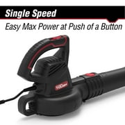 Hyper Tough Corded Electric Blower, 7-Amp, 330 CFM blowing force, 150 MPH air speed all-purpose Leaf Blower
