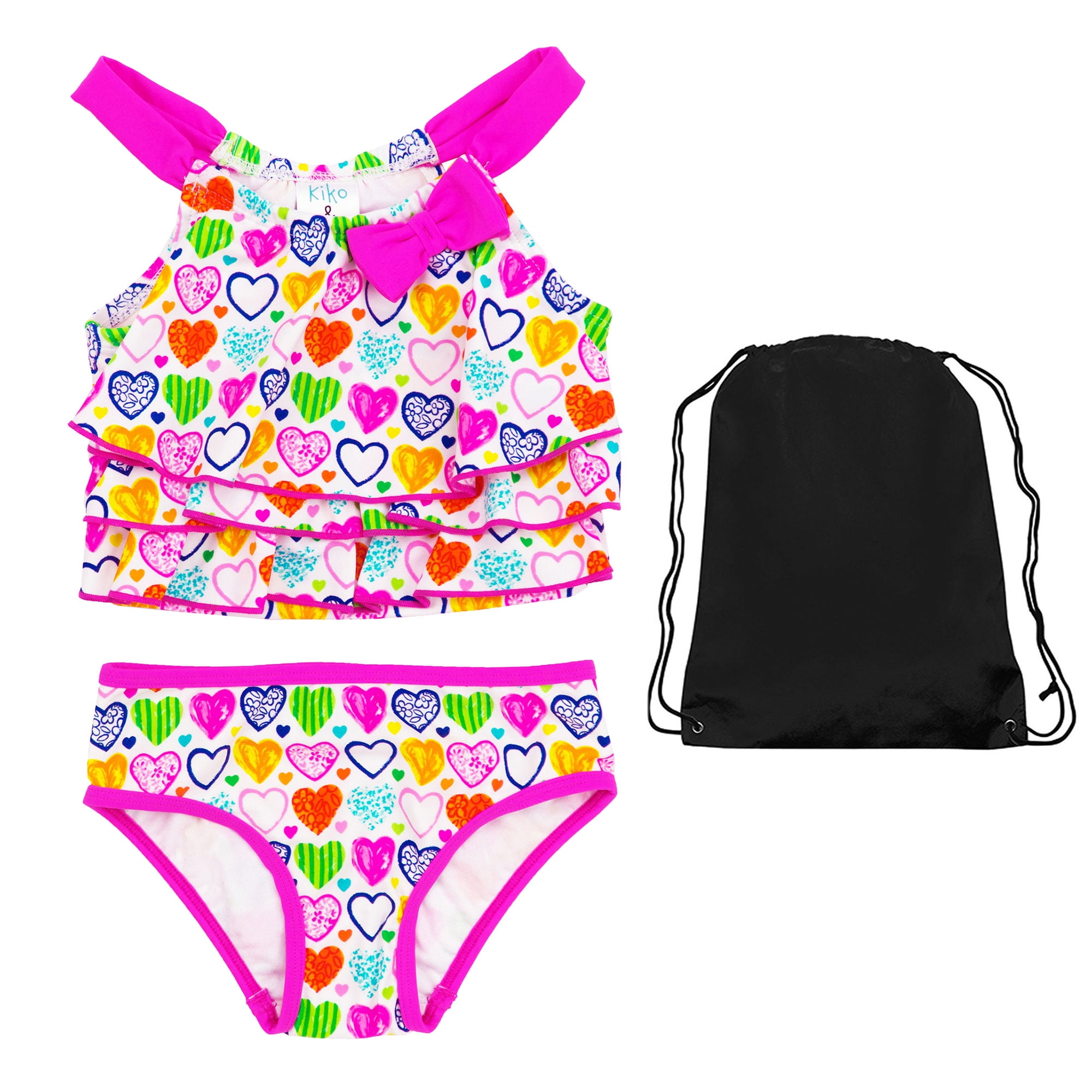 KIKO /& MAX Girls Baby Tankini 2-Piece Swimsuit Bathingsuit