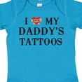 thumbnail image 4 of Inktastic I Love My Daddy's Tattoos Boys or Girls Baby Bodysuit, 4 of 5