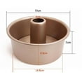 thumbnail image 2 of 6 inch Non-stick Round Fluted Cake Tins, Cake Baking Pan, Loose Bottom, 2 of 7