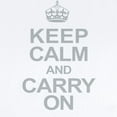 thumbnail image 2 of CafePress - Keep Calm And Carry On Infant Bodysuit - Baby Light Bodysuit, Size Newborn - 24 Months, 2 of 4