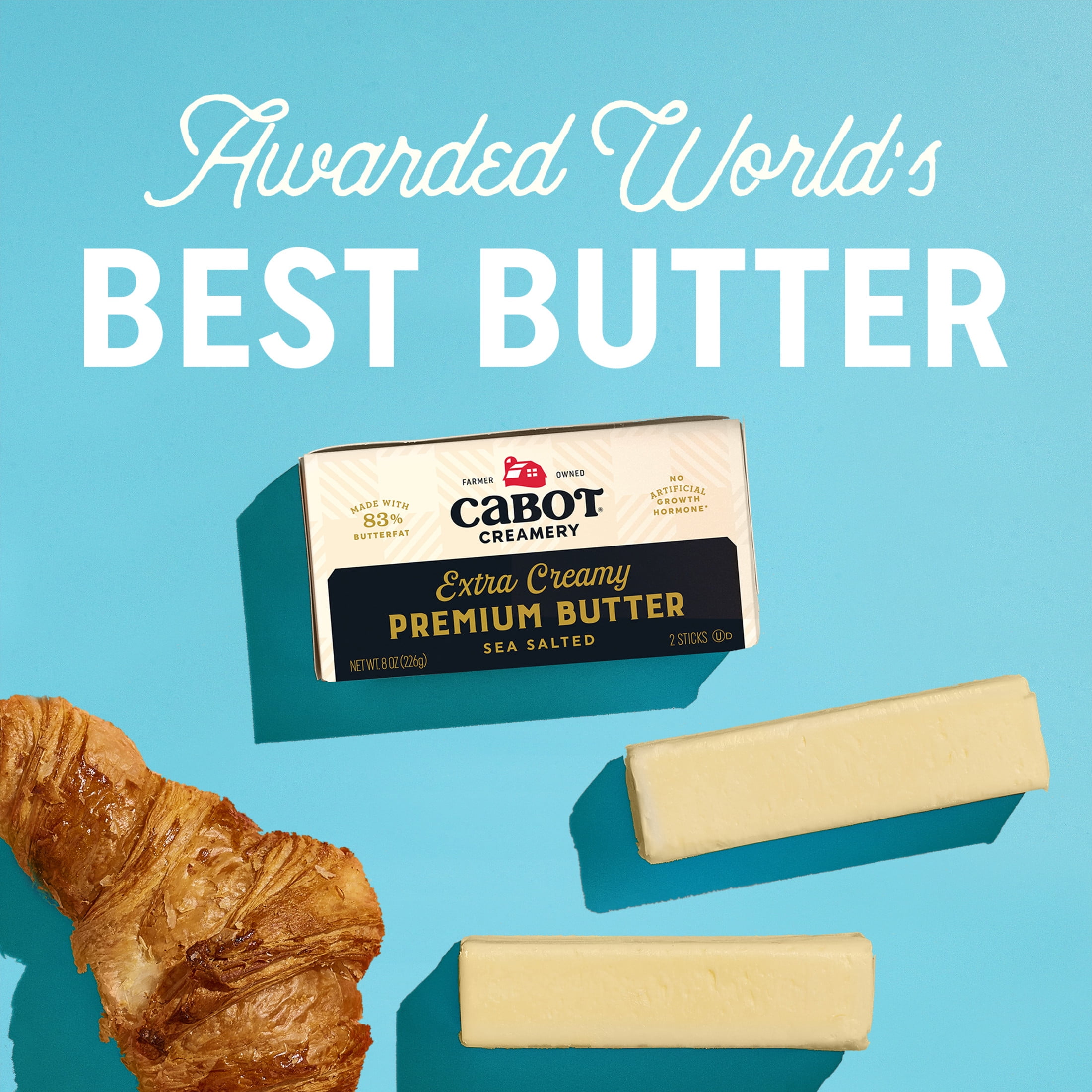 Cabot Creamery Salted Butter Sticks 1 lb (Refrigerated)