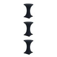thumbnail image 1 of ZheElen Easy Care Stretch Round Tablecloth Versatile And Environmentally Friendly black 3Set, 1 of 6