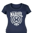 thumbnail image 3 of Marvel - Collegiate - Maternity Scoop Neck Graphic T-Shirt, 3 of 5
