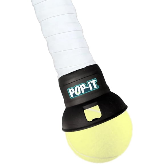 Tennis Ball Picker Upper for Rackets - Compact and Lightweight Tennis Accessories (Youth Size Green, Adult Black)