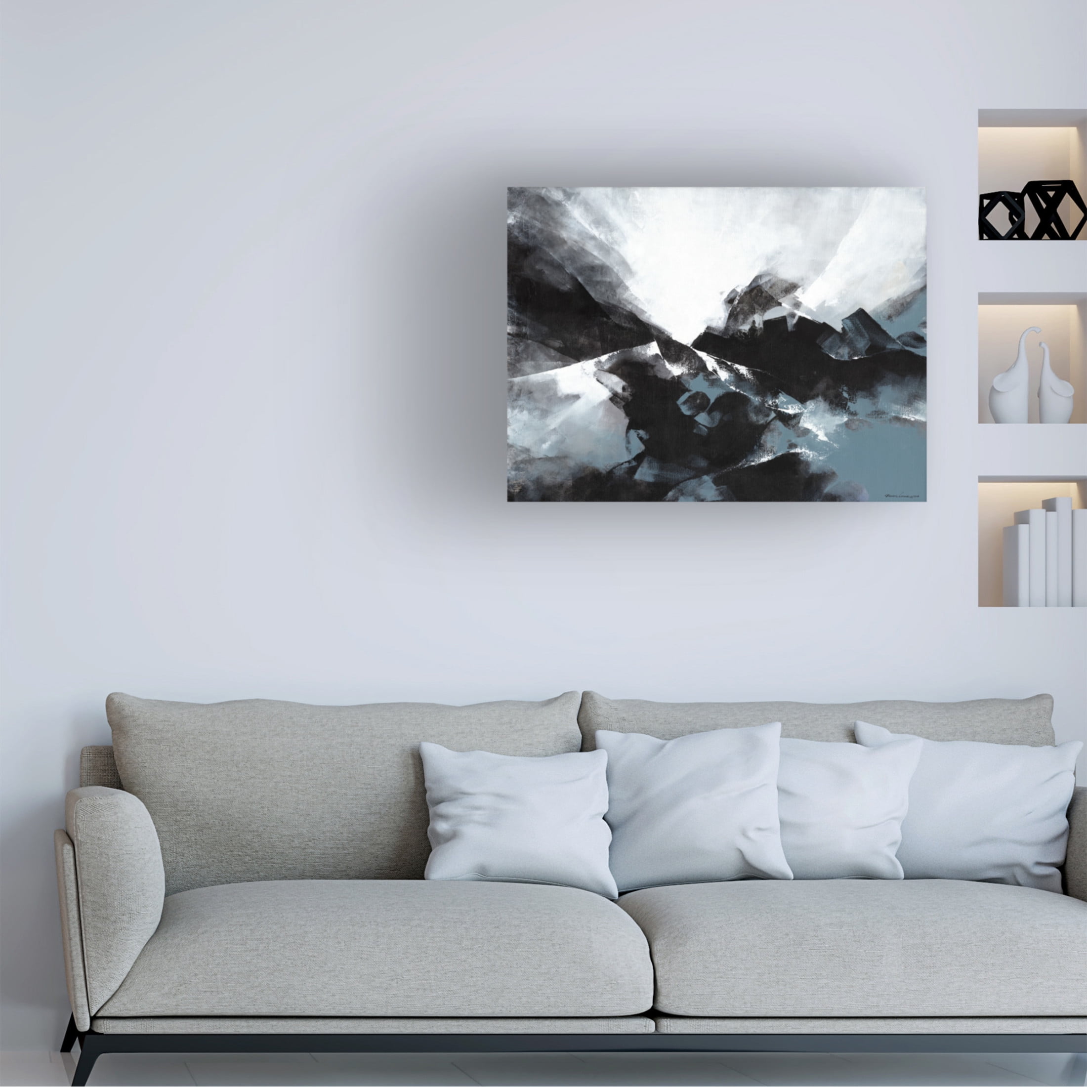 Canvas Wall Art - Thomas Leung 'Universe' Wall Art for Living Room, Bedroom, or Office Décor by Trademark Fine Art - 32 x 24 Inches