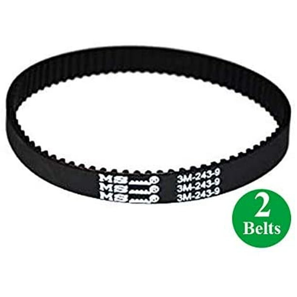 Bissell pet hair eraser Upright belt replacement 2PK 1608840