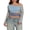 Blue, variant on Women Y2k T-shirt Long Sleeve Oblique Neck Patchwork Hollowed Lace Crop Tops Slim Fit Shirts Clubwear