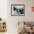 thumbnail image 3 of Historic Framed Print, [Stanley S. Scott (l) interviewing Stokely Carmichael at Student Non-Violent Coordinating Committee (SNCC) headquarters in New York], 17-7/8" x 21-7/8", 3 of 9