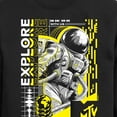 thumbnail image 3 of MTV Moon Person - Explore - Toddler And Youth Crewneck Fleece Sweatshirt, 3 of 5