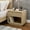 Natural, variant on Weston Home Potrero Modern Nightstand with 1-Drawer, Natural Finish