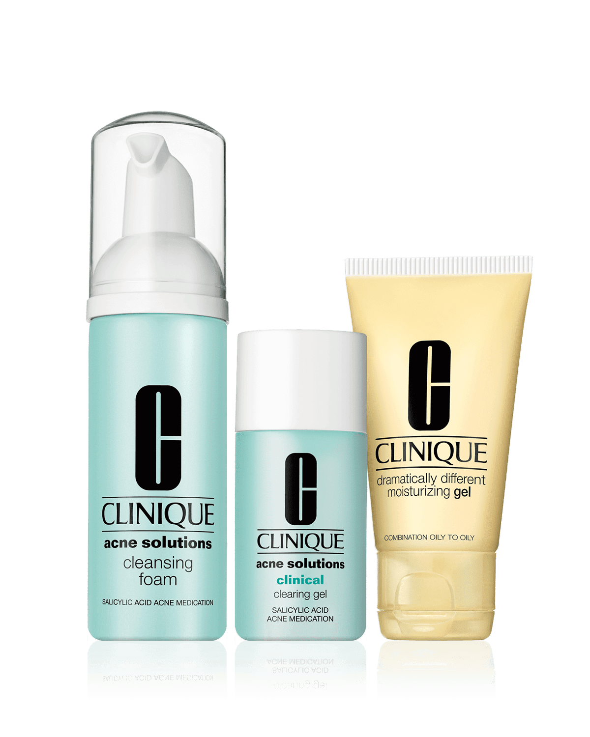 Clinique - Clinique Acne Solution Clinical Clearing Kit - Walmart.com ...