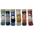 thumbnail image 2 of Women Girl Cartoon Animal Design Lovely Novelty Cute Casual Cotton Socks Gift Idea, 2 of 6
