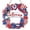 E, variant on CuiLiyq 4th of July Wooden Welcome Door Hanger, Patriotic Memorial Day USA 250th Anniversary Sign for Front Porch Wall Entryway Home Decor