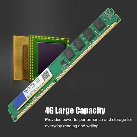 Peahefy DDR3 Memory, DDR3 1600MHz,xiede DDR3 1600MHz 4G 240Pin For