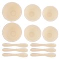thumbnail image 1 of WHAMVOX 12Ud Kit De Mezcla Para Mascarillas Faciales Con Brochas Y Tazones Beige Para Uso En Salón Y Hogar, 1 of 7