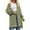 Green, variant on ICHUANYI Womens Trendy Soft Casual Solid Knit Sweater Open Front Long Sleeve Side Slit Long Cardigans Fall Winter Outwear Coat