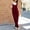 Wine, variant on OGLCCG Jumpsuits for Women Casual Summer Spaghetti Strap Wide Leg Long Rompers Trendy Comfy Beach Vacation Overalls Jumpers with Pockets,L,Wine
