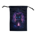thumbnail image 5 of Drawstring Dices Bag Astrolabes Divinations Tarot Card Bag Mini Flannelette Bags, 5 of 21
