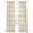 Yellow, variant on Linen Buffalo Check Sheer Curtains 84 Inch Length 2 Panels Set Window Treatments, Retro Black Lines Grid Pattern Rod Pocket Semi Curtains for Living Room/Bedroom/Kitchen Décor, 104"W x 84"L