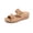 Yellow, variant on Womens Wedge Sandals Dressy, Rubber Sole Comfortable Walking Casual Slip on Lightweight Summer Sandals