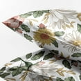 thumbnail image 2 of Sweet Jojo Designs Vintage Floral Pink Green Yellow White Decorative Satin Pillowcases, 2 of 6