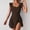 Coffee, variant on Women's Ruffle Sleeve Swim Dress One Piece Bathing Suit High Waisted Tummy Control Swimsuit with Tie Front Flattering Swim Suit
