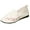 White, variant on Red Women S Fashion Round Toe Embroidered Shoes For Leisure Everyday Wear